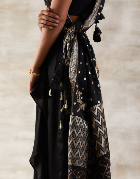 Dragonfly Jacquard Dupatta