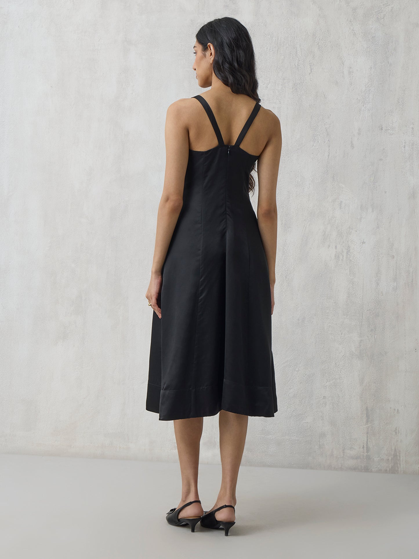 Midi Dress - Black