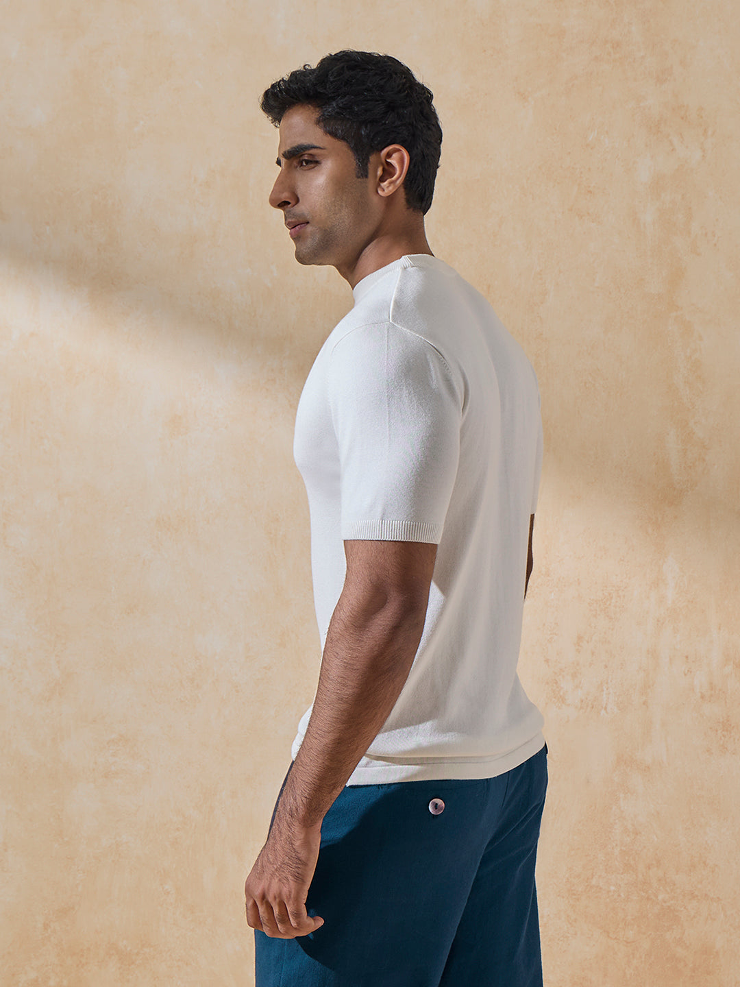 Solid T-Shirt - White