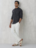 Asymmetrical Shirt - Navy