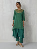 Embellished Kurta - Green