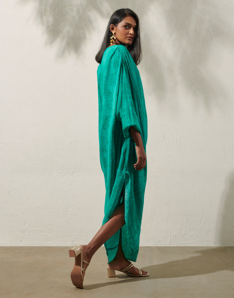Printed Toga Dress