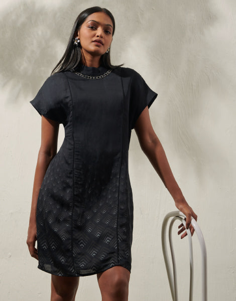 Geometric Shift Dress