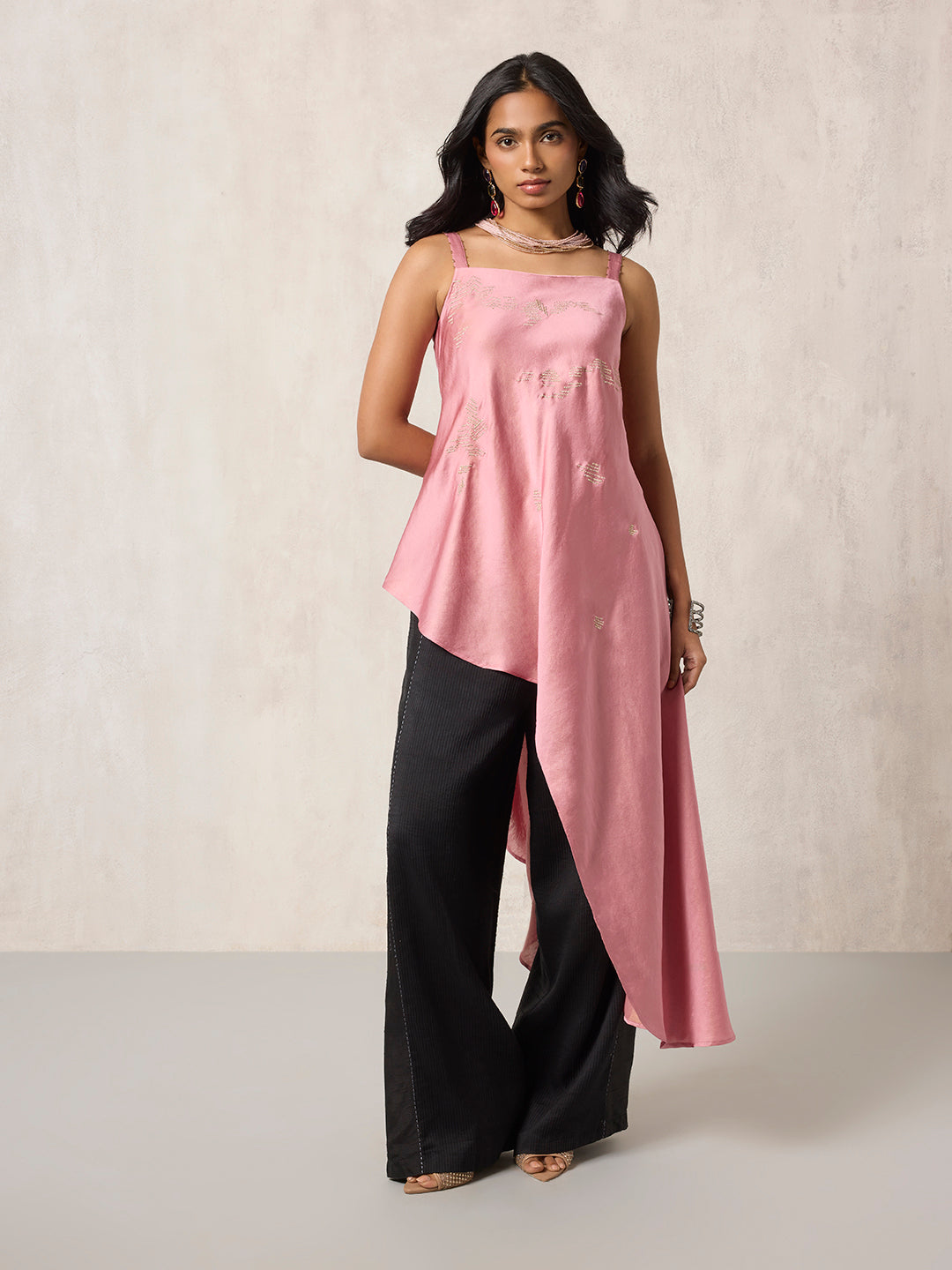 Asymmetric Top - Pink