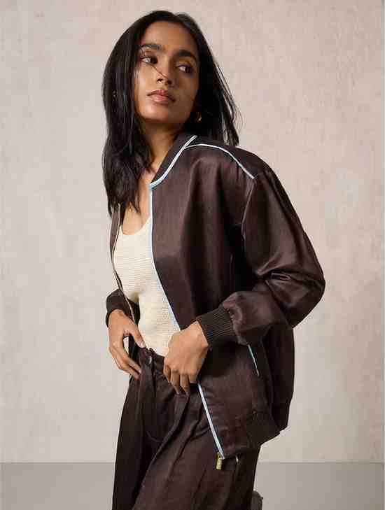 Solid Jacket - Brown