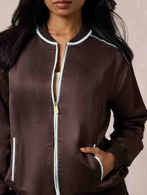 Solid Jacket - Brown