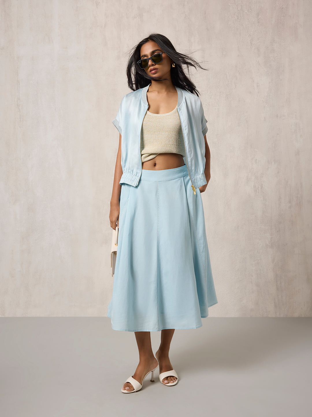 Solid Jacket - Light Blue