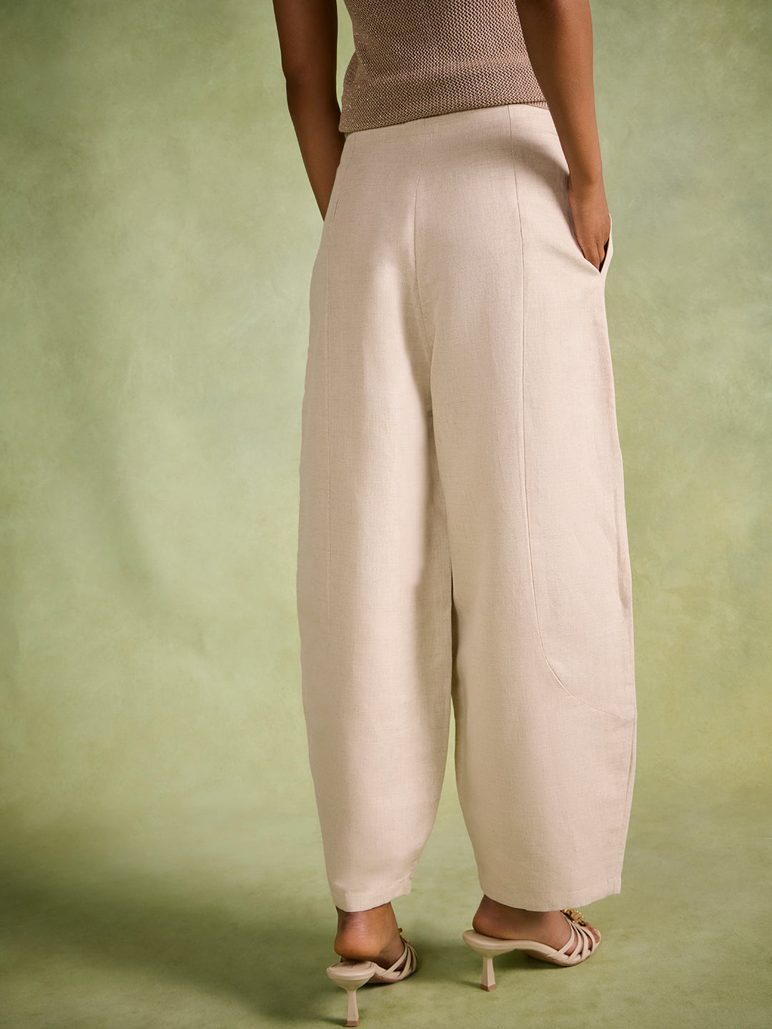Barrel Pants – Ivory