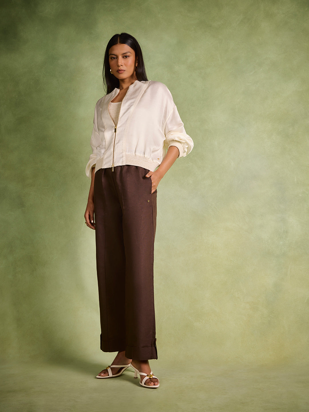 Bomber Jacket – Ivory