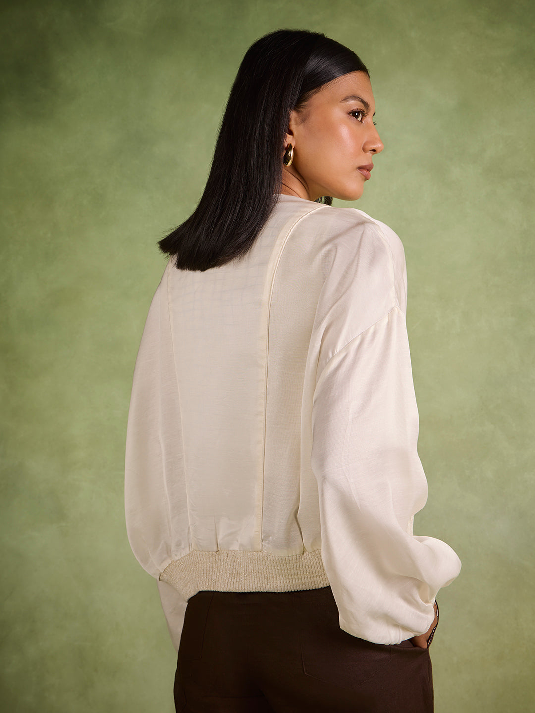 Bomber Jacket – Ivory