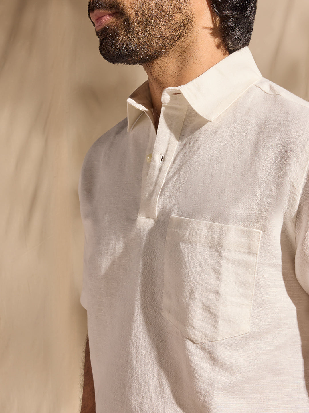 Solid Shirt - White