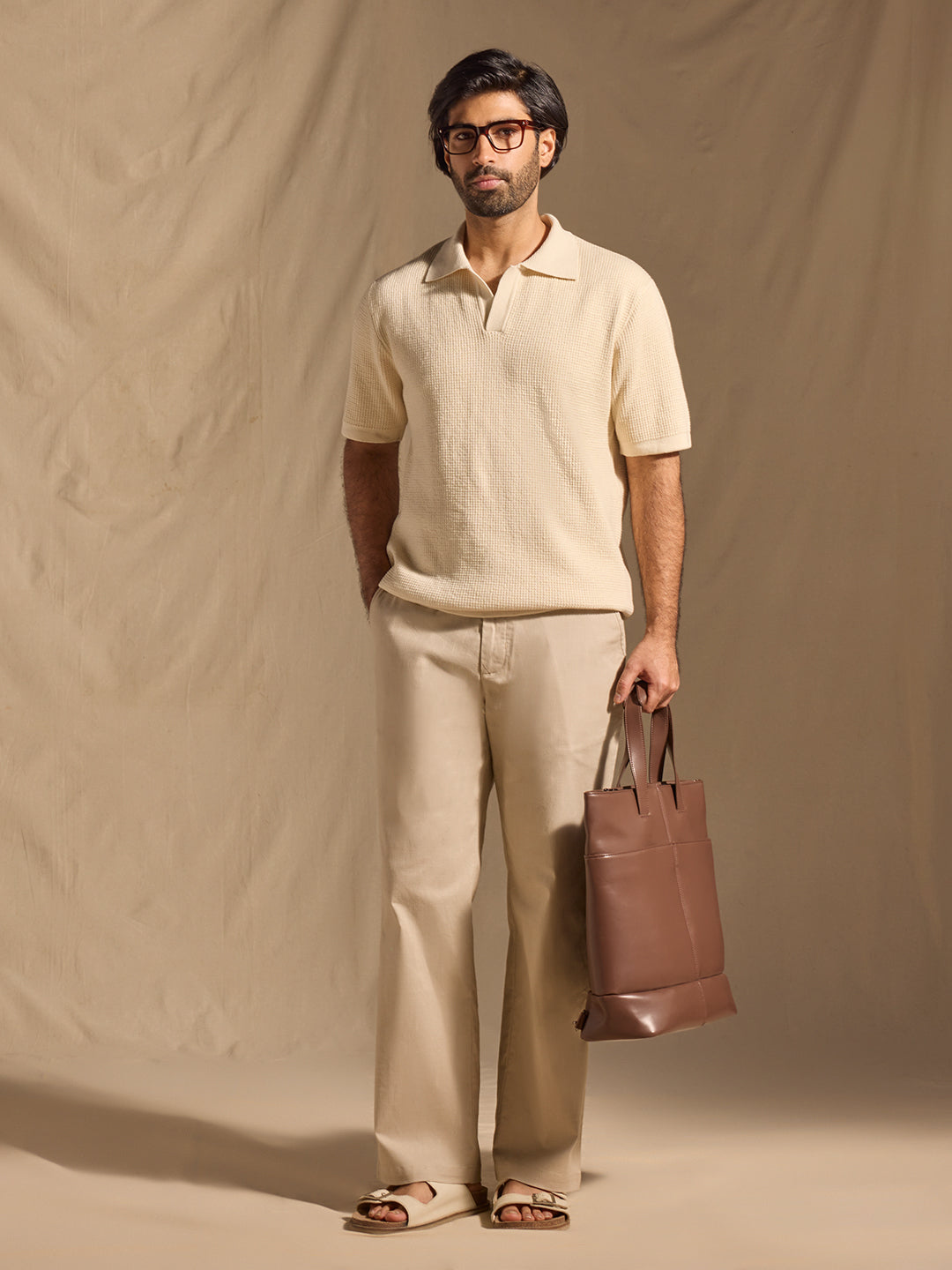 Polo T-Shirt - Cream