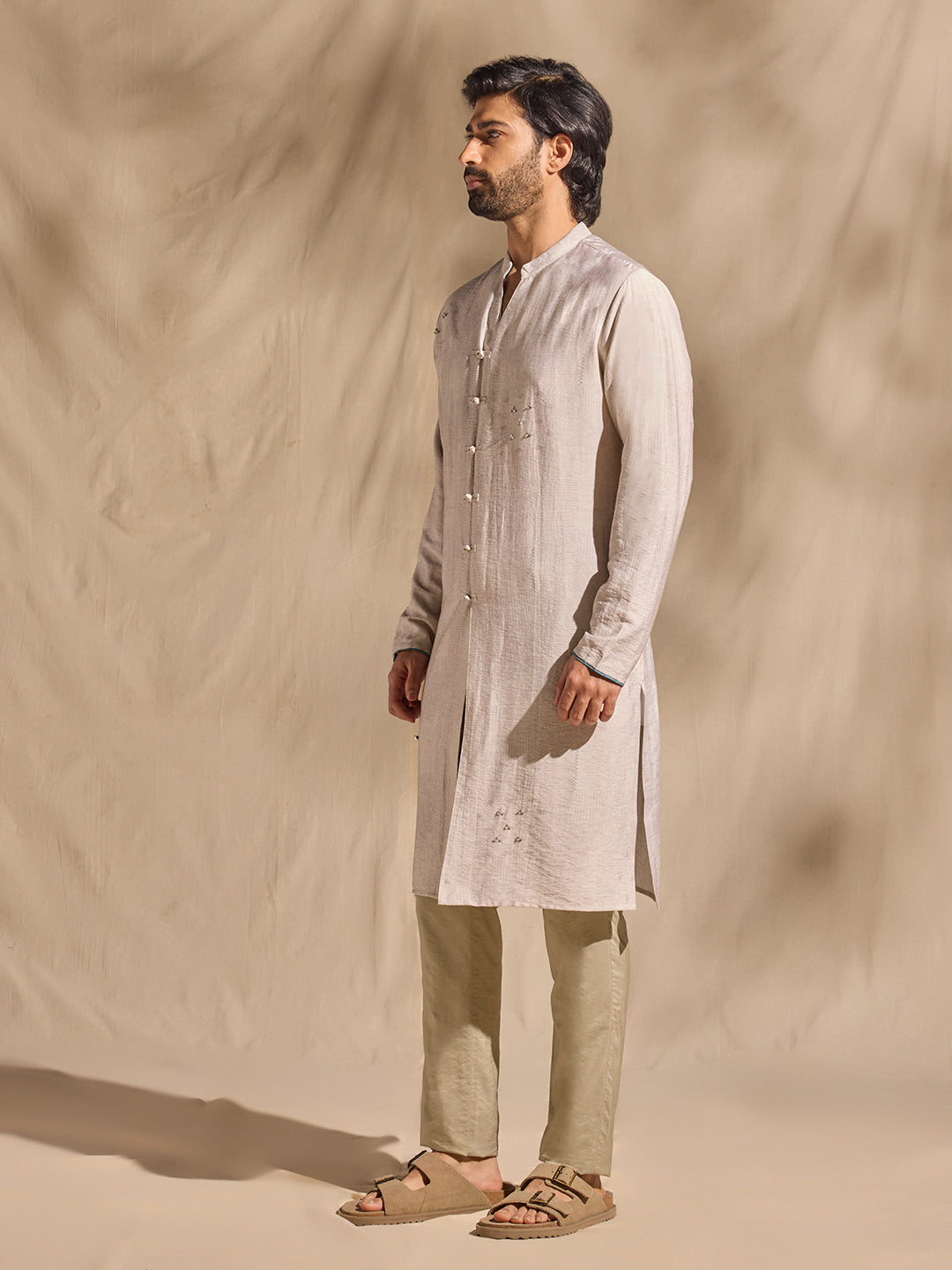 Solid Trousers - Oyester