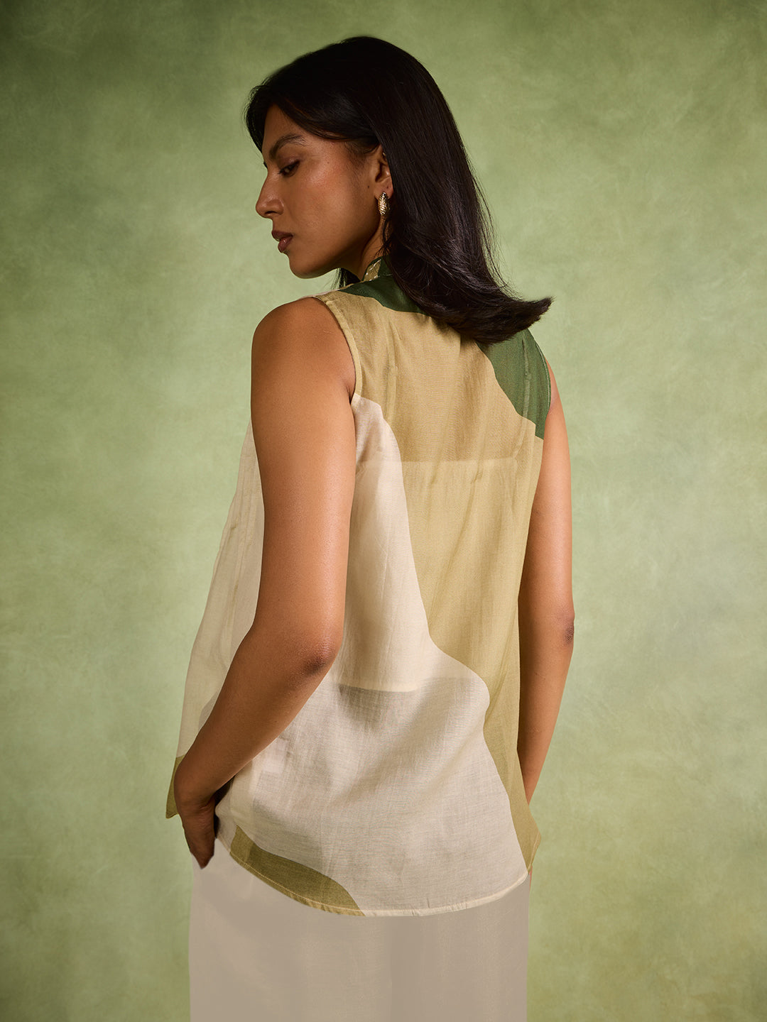 Printed Co-ord Set – Green