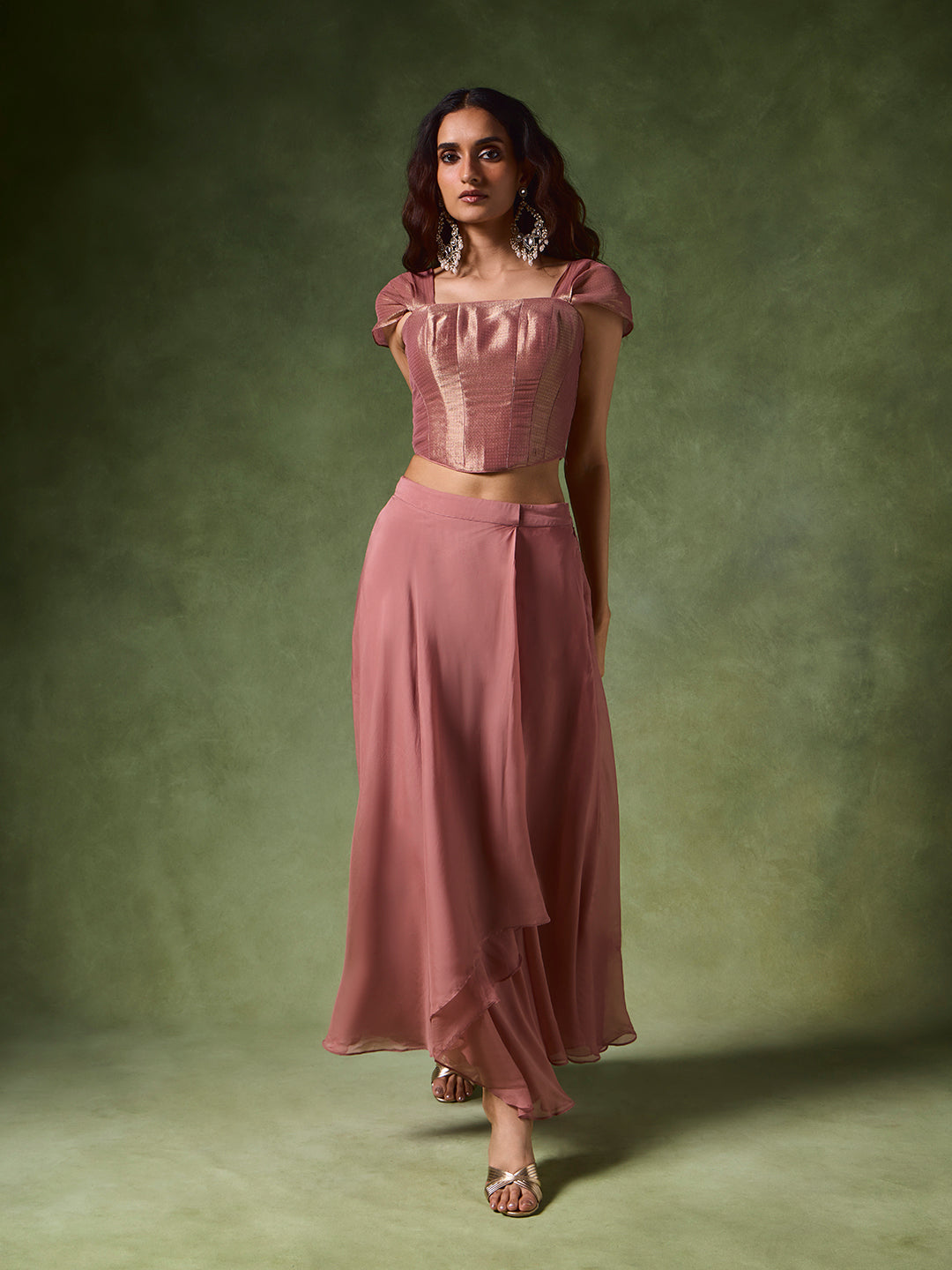 Organza Skirt – Pink