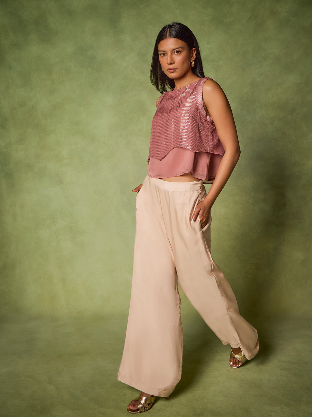 Textured Top – Pink