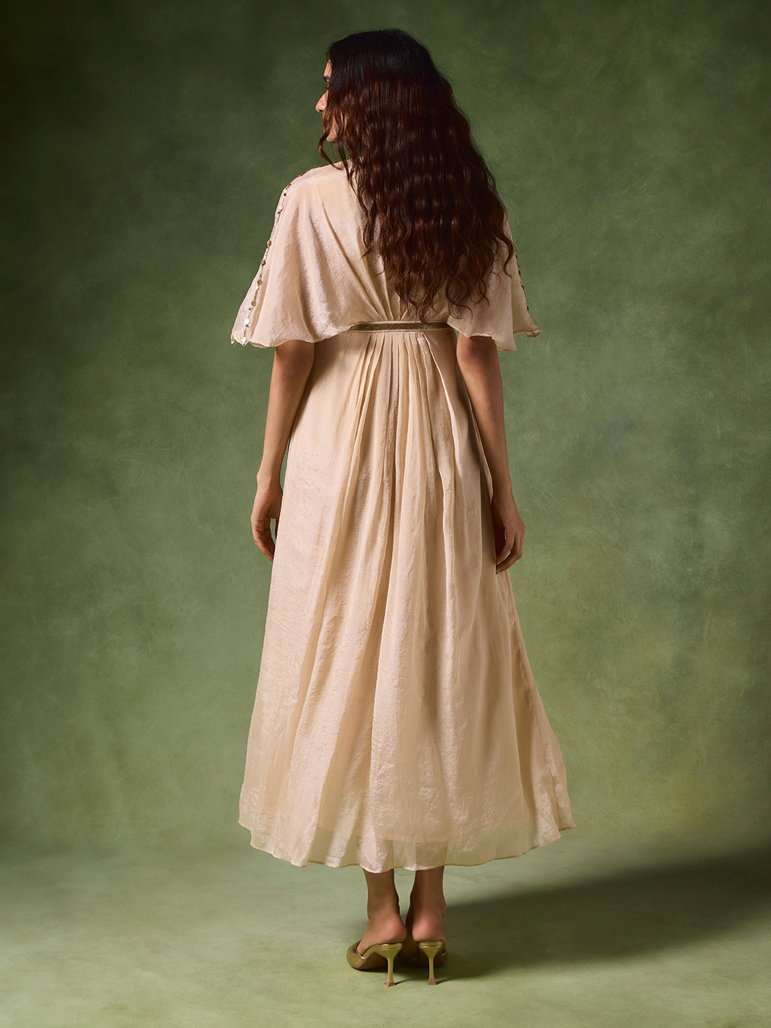 Embellished Maxi Dress – Ivory