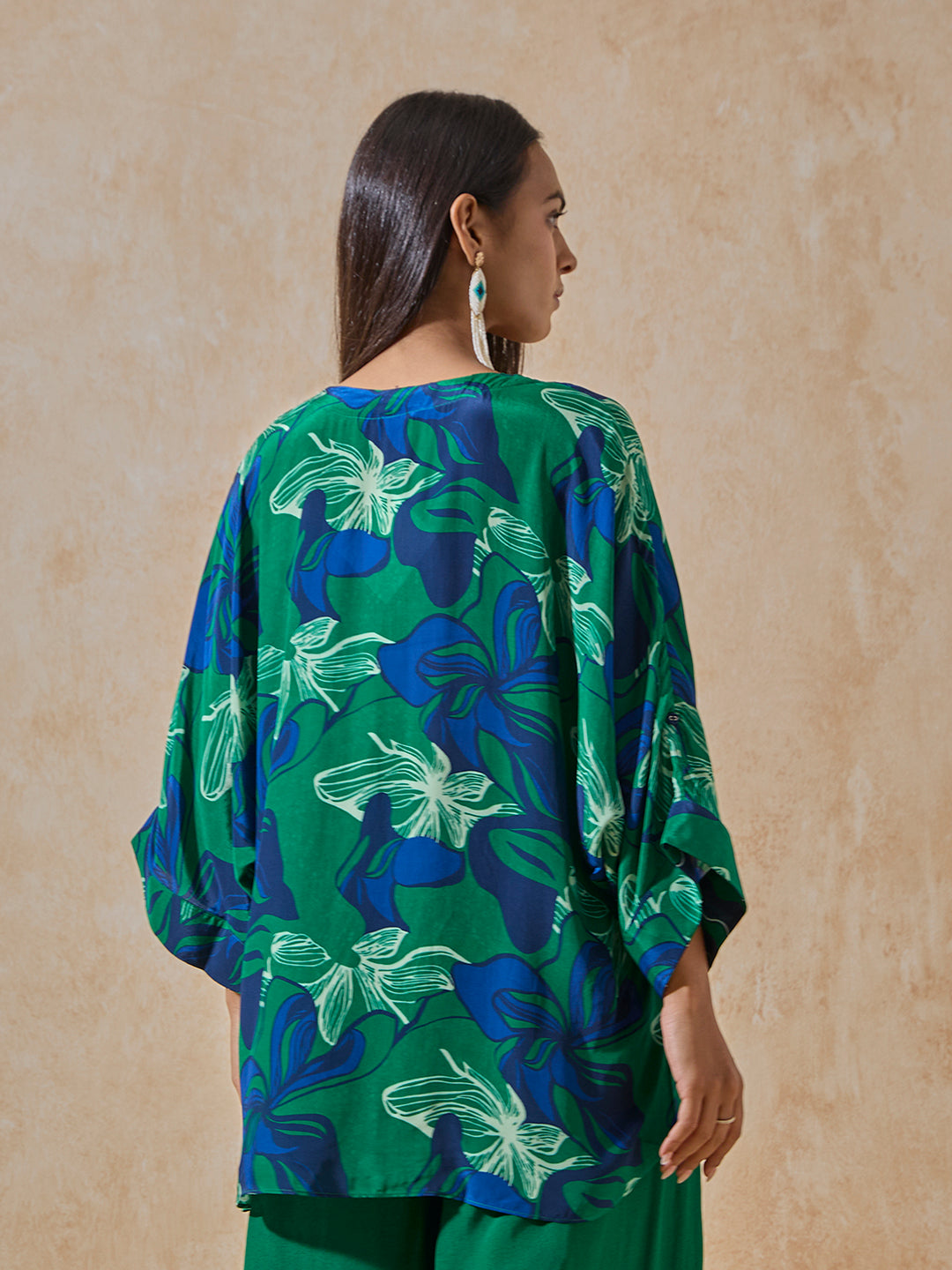 Floral Printed Top - Green