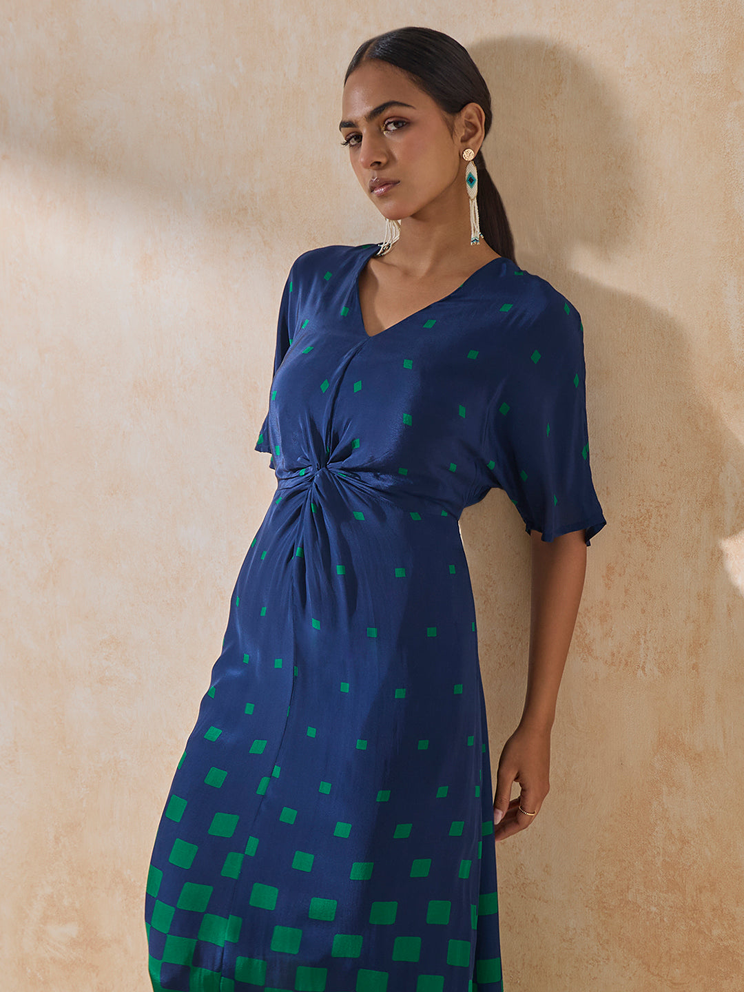 Printed Kaftan - Blue