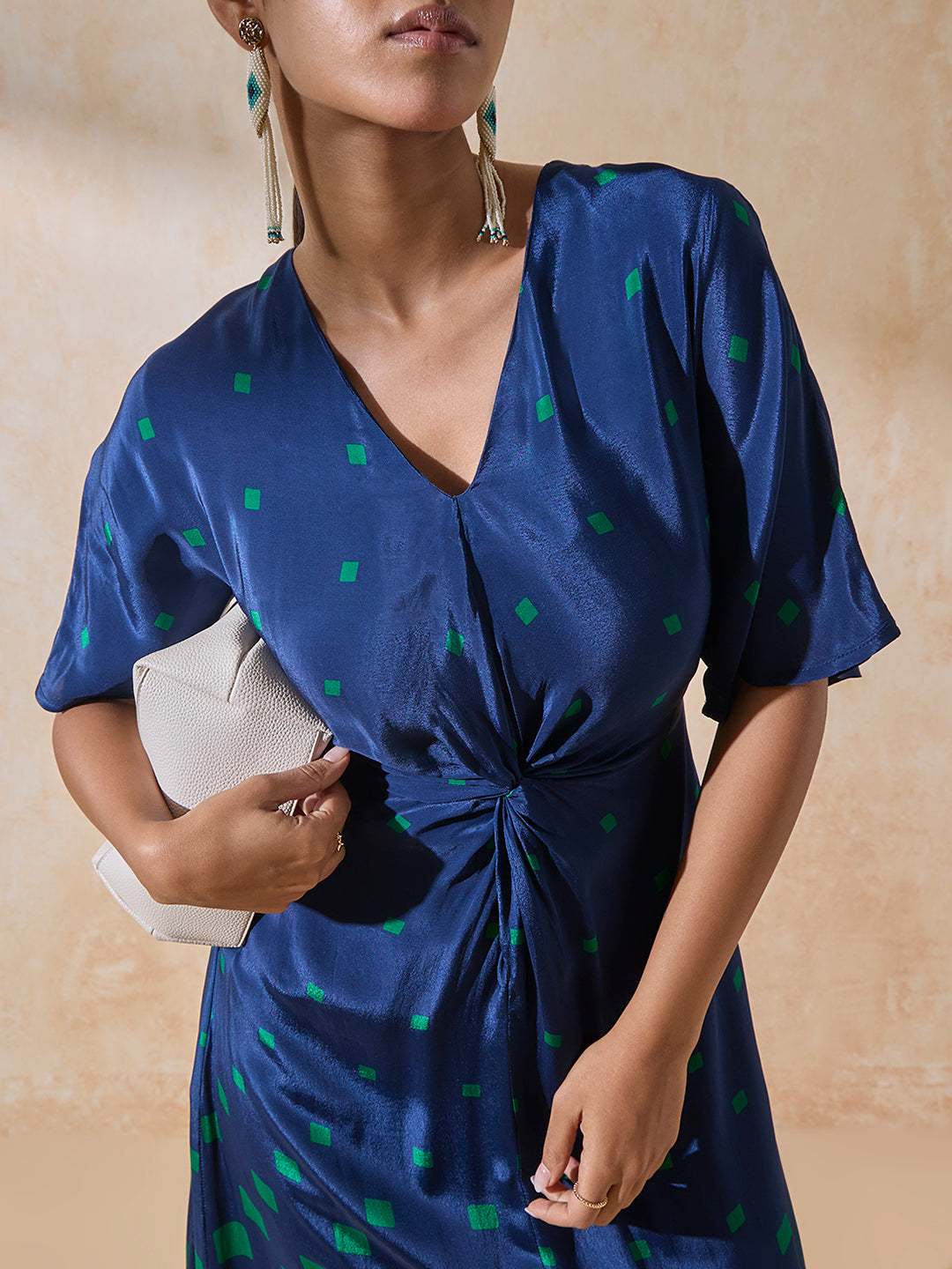 Printed Kaftan - Blue