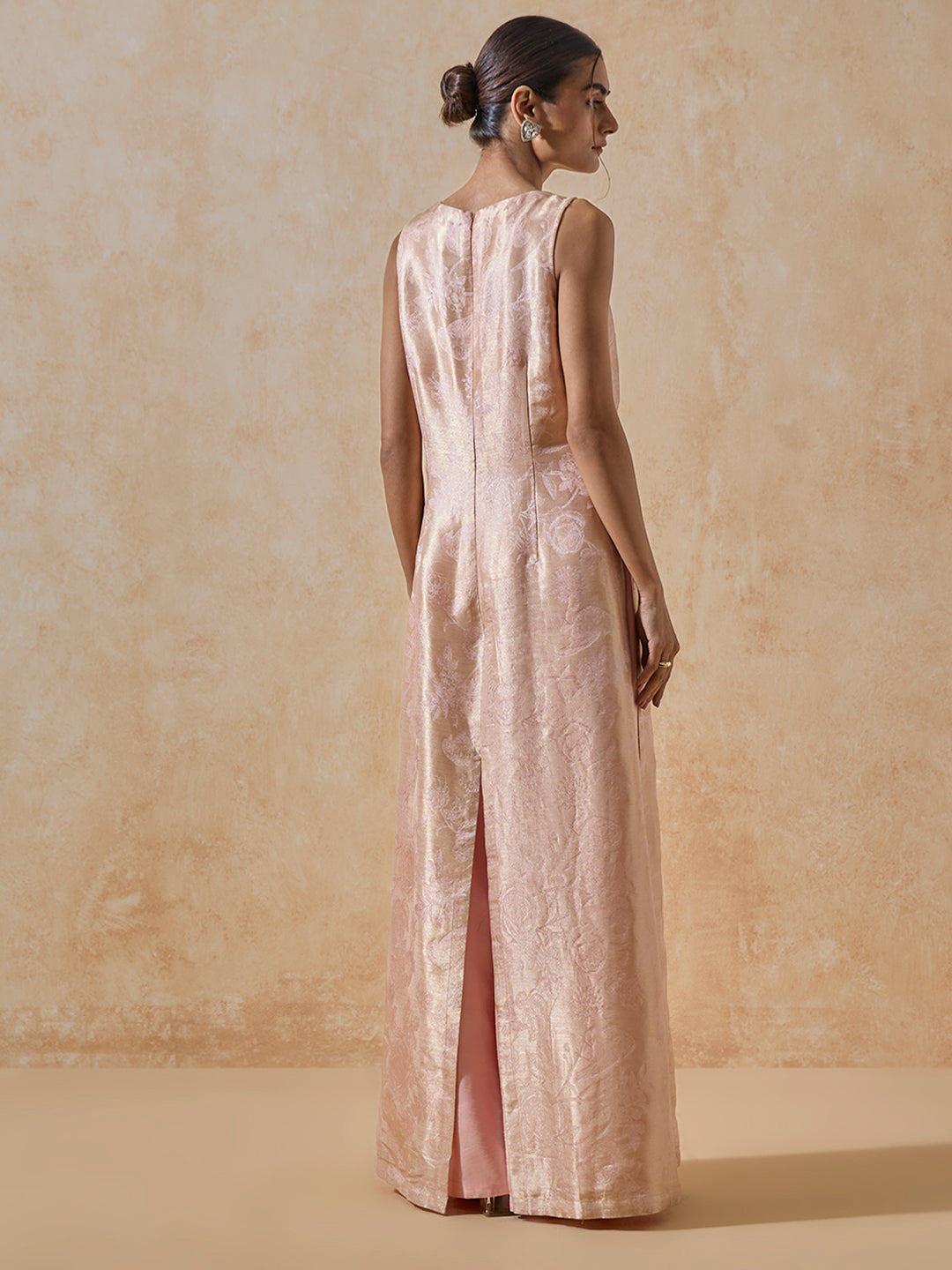 Jacquard Jumpsuit - Pink