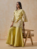 Embroidered Kurti - Yellow
