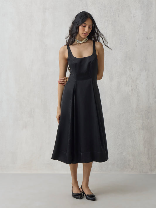 Midi Dress - Black