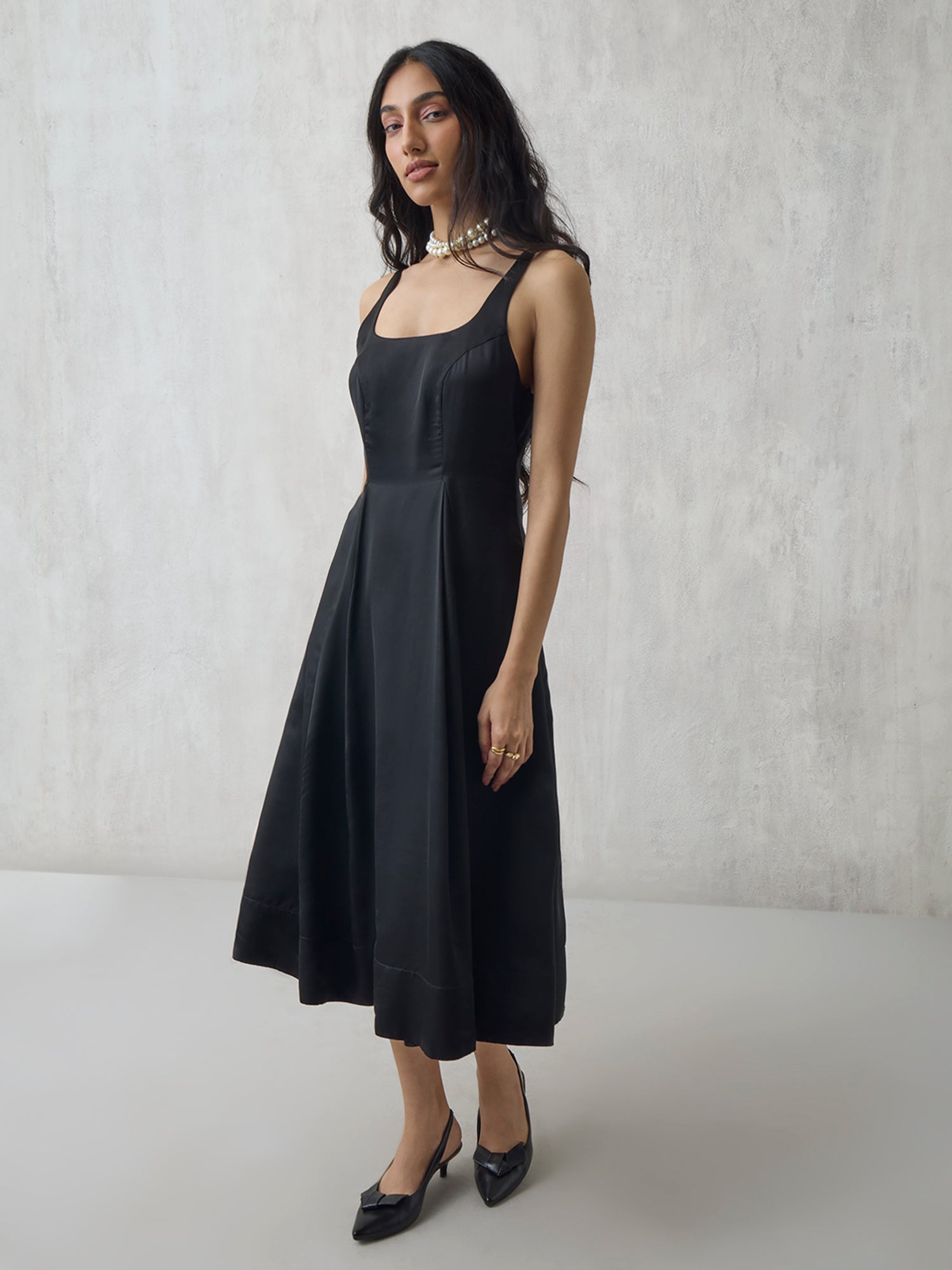 Midi Dress - Black