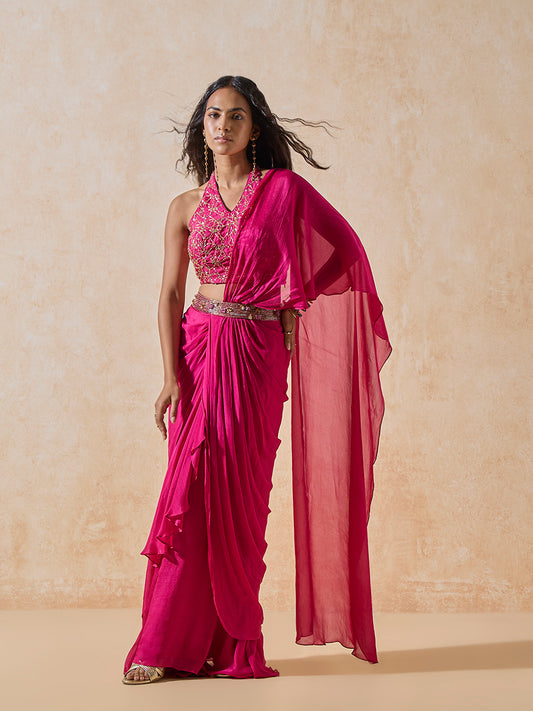 Embroidered Blouse - Pink