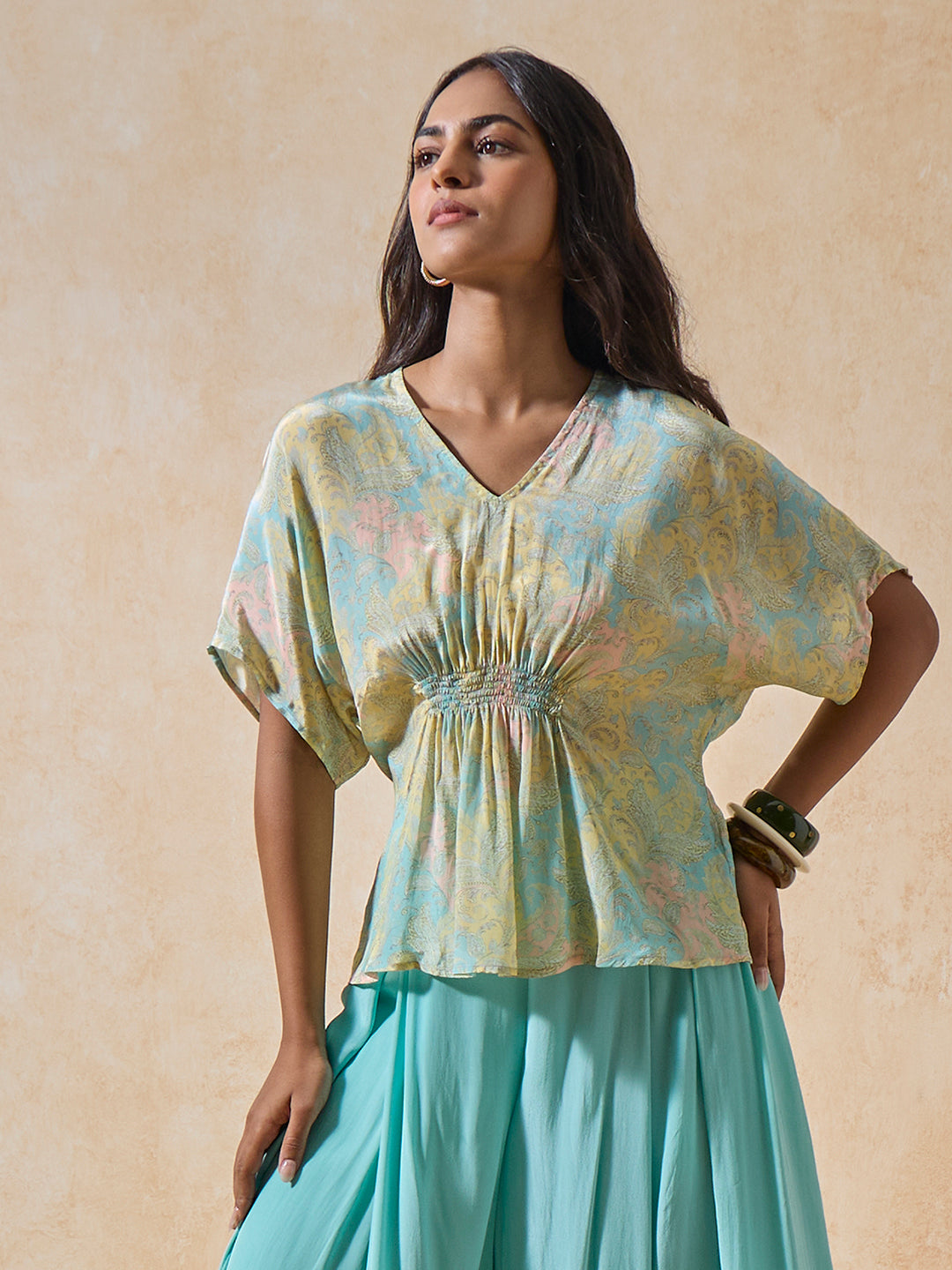 Paisley Printed Blouse