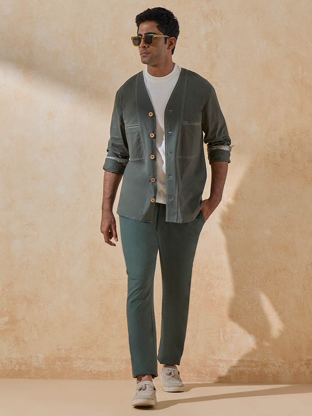 Solid Jacket - Olive