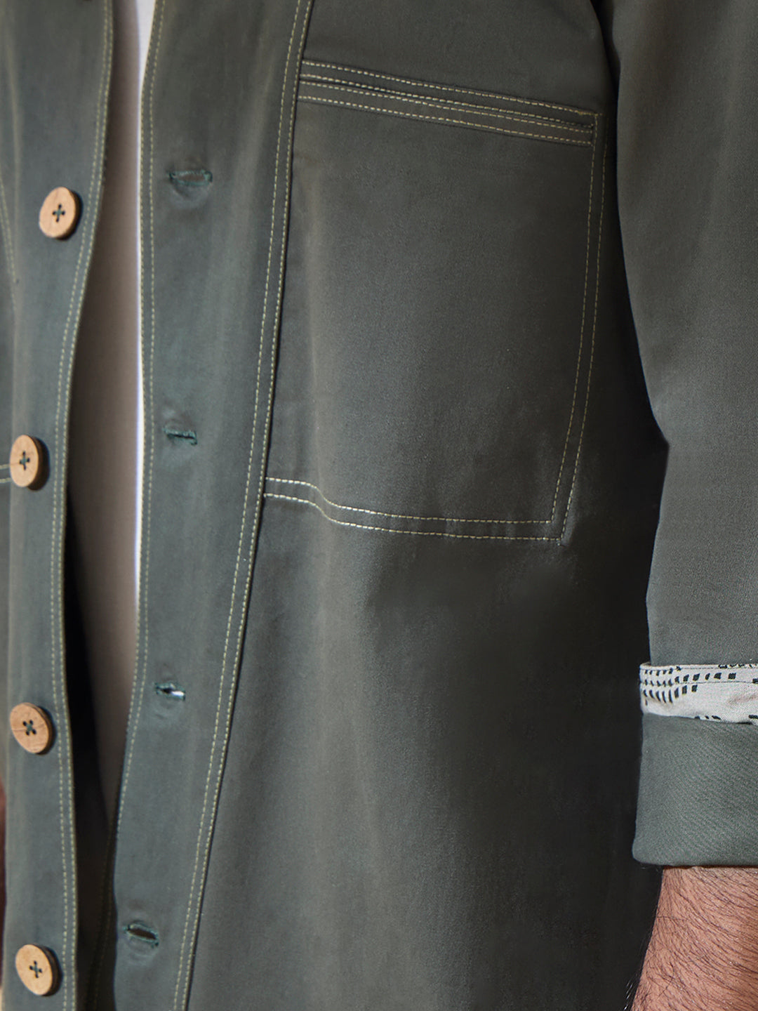 Solid Jacket - Olive