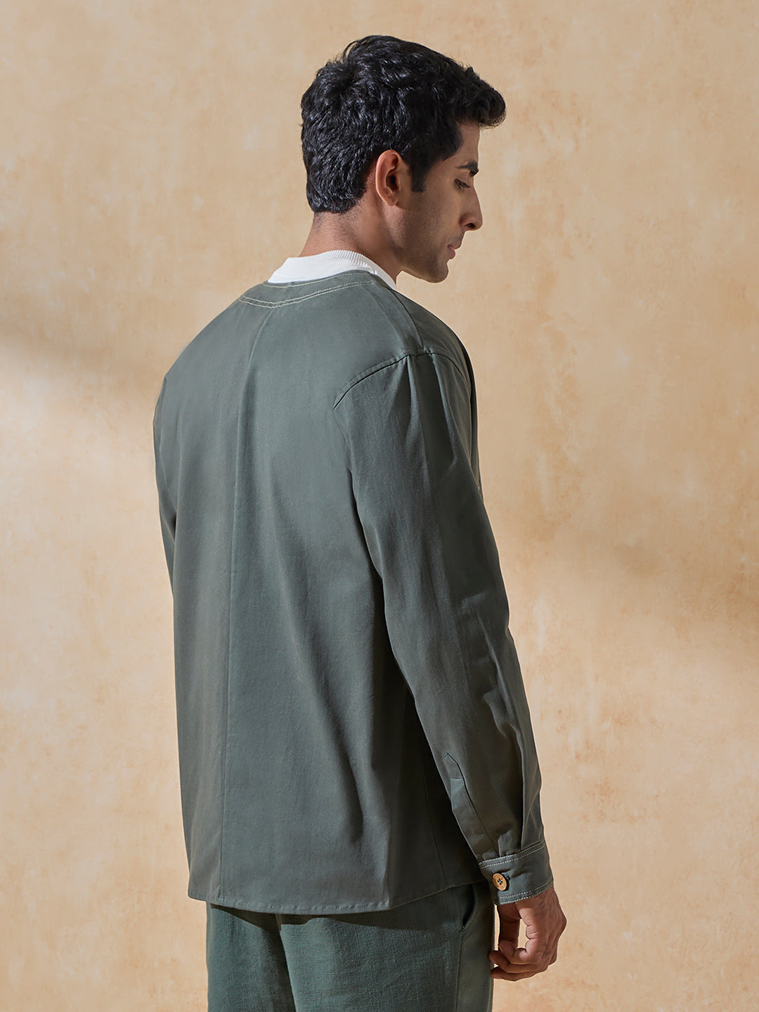 Solid Jacket - Olive