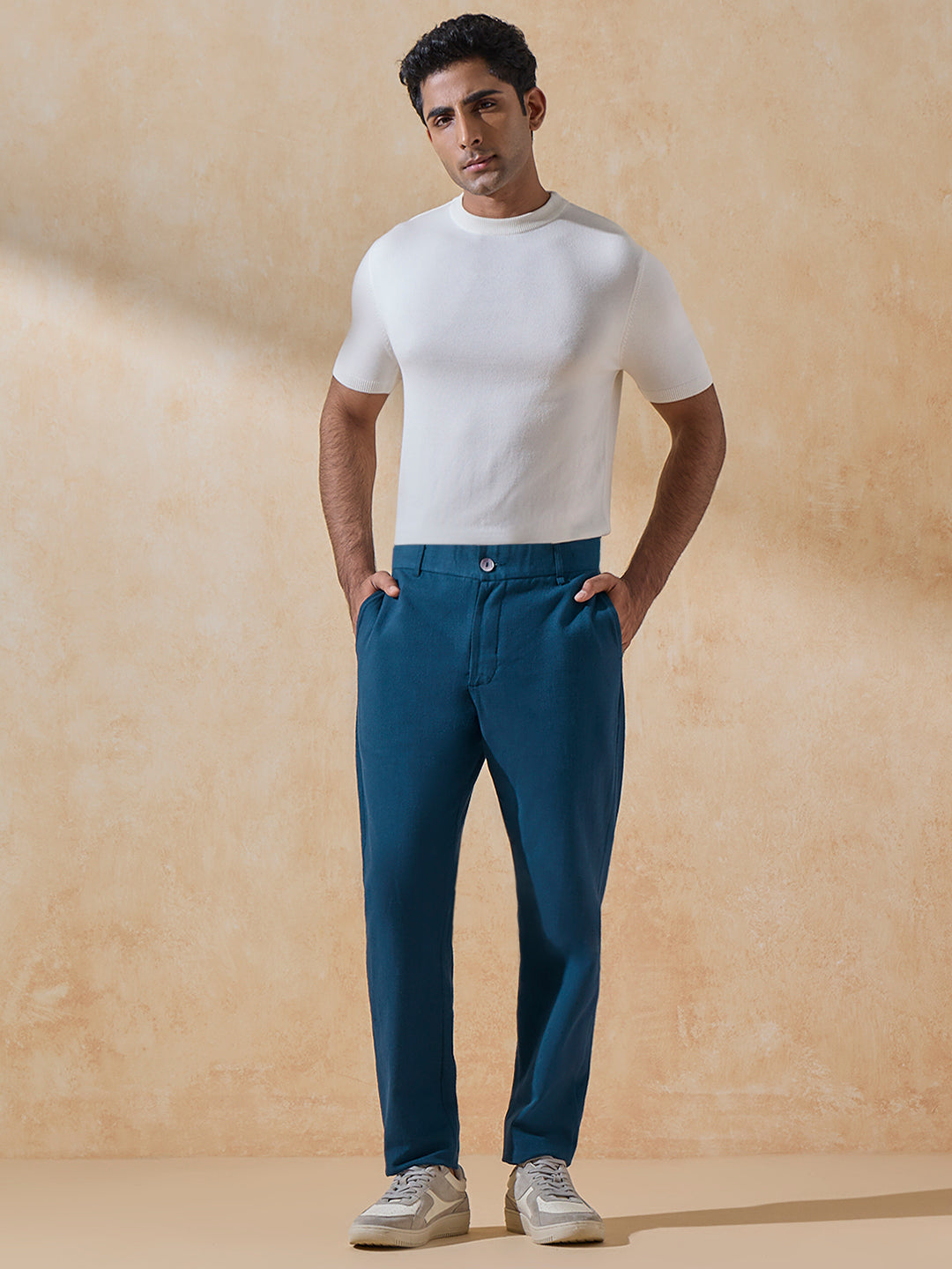 Solid T-Shirt - White