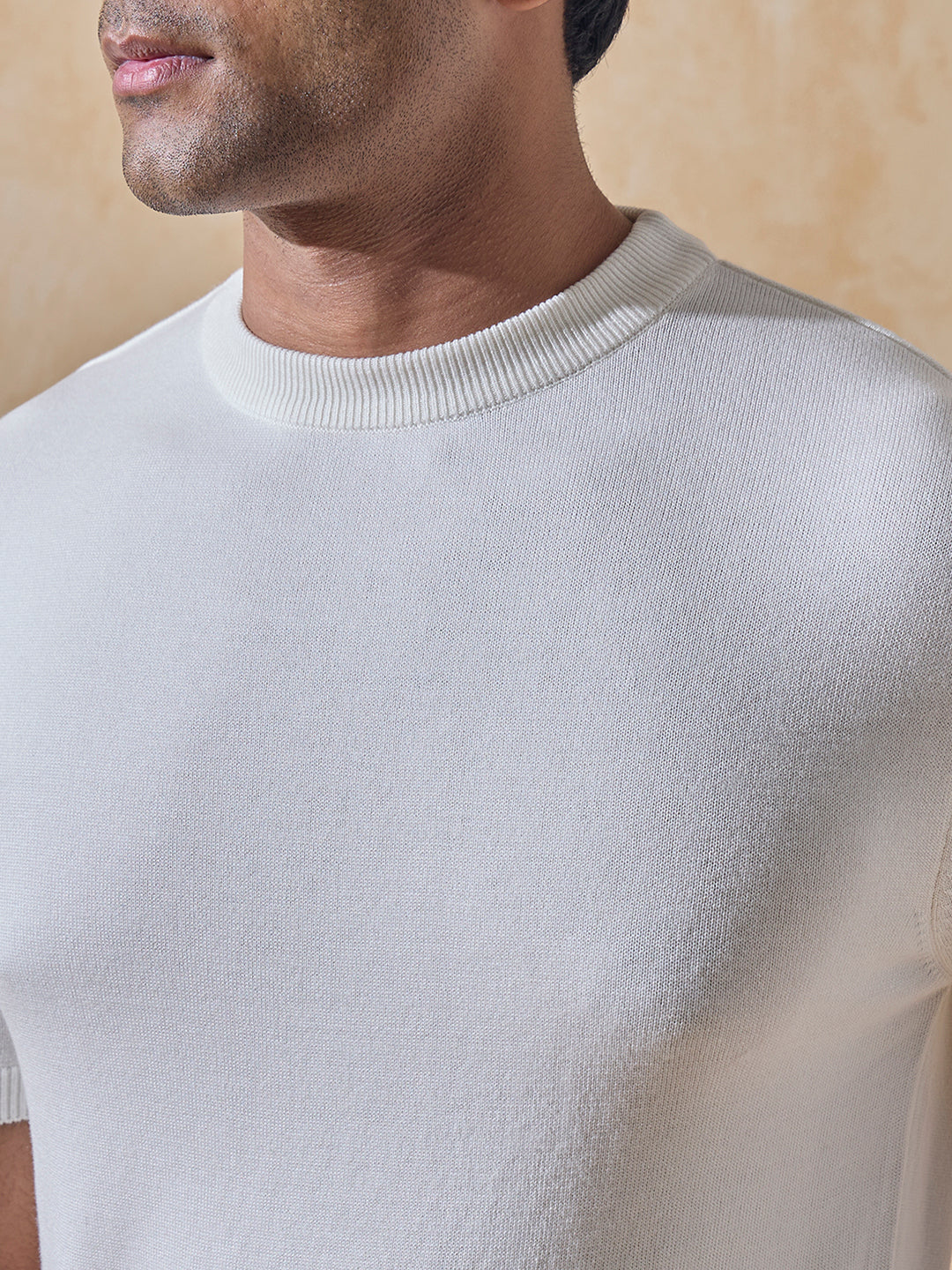 Solid T-Shirt - White