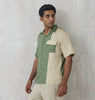 Colorblock Shirt – Olive