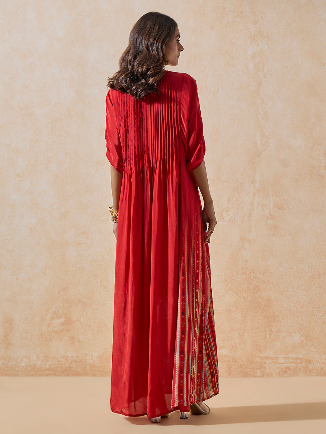 Floral Kaftan - Red