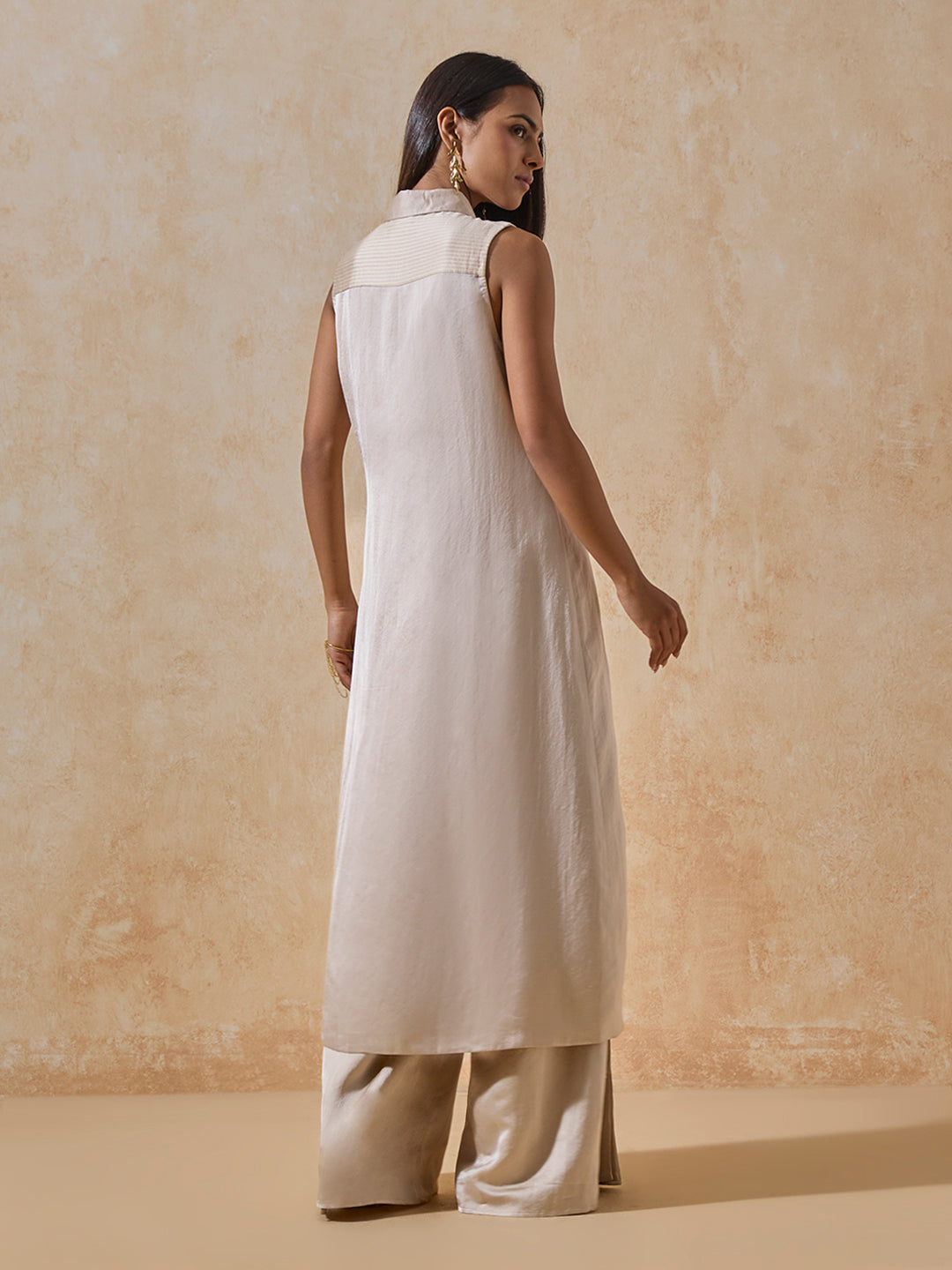 Asymmetrical Top - Cream