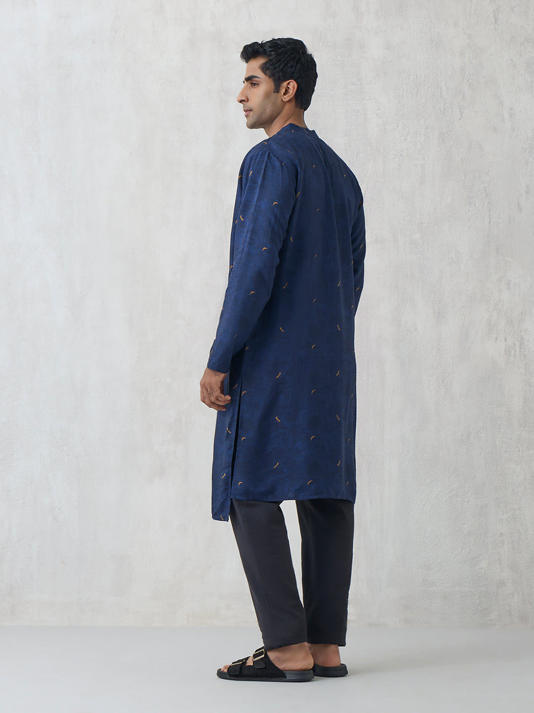Asymmetric Kurta - Blue