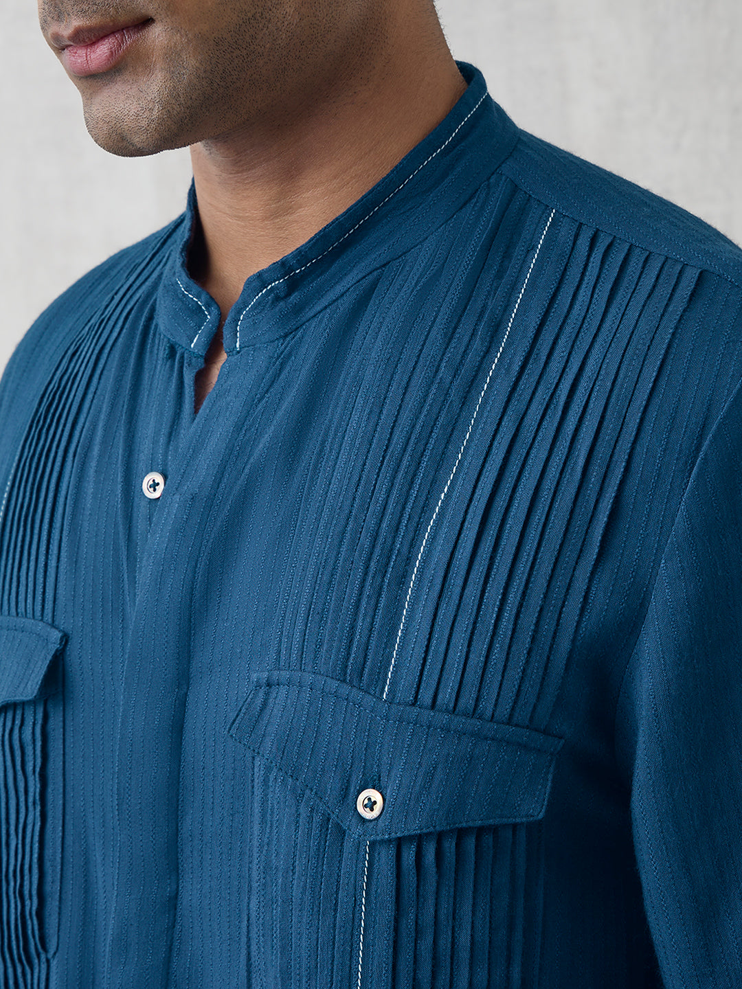 Short Kurta – Blue