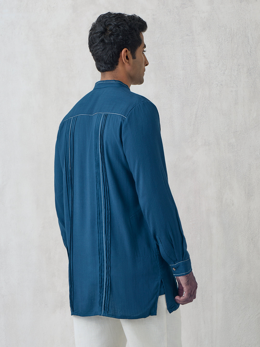 Short Kurta - Blue