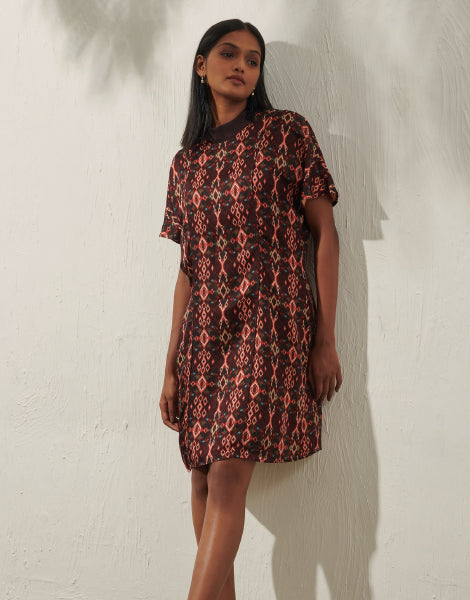 Geometric Shift Dress